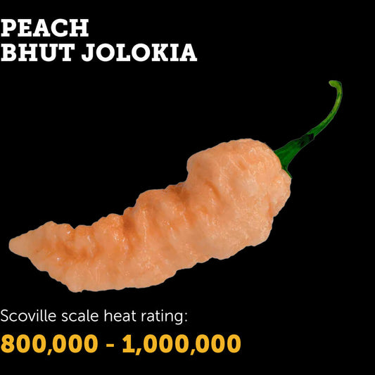 Bhut Jolokia (Peach) Seeds