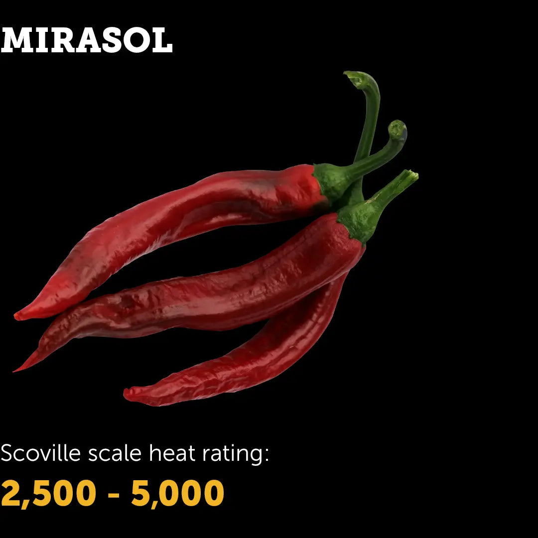 Chilli Seeds NZ Mirasol Chillies